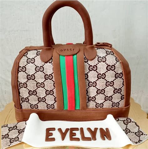 gucci bag cake tutorial